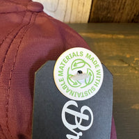 Hermosa Beach GOLF CARTS & YOGA PANTS - 5 Panel Nylon Hat - Eggplant