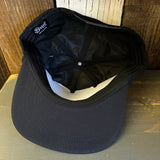 Hermosa Beach ROPER - 5 Panel Nylon Hat -Black