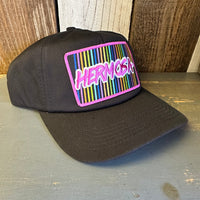 Hermosa Beach HERMOSA '84 - 5 Panel Hat - Black