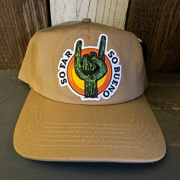 SO FAR :: SO BUENO - 5 Panel Hat - Khaki