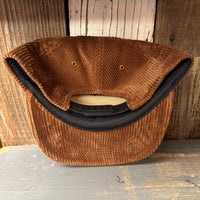 YOU'RE TRIPPIN' Corduroy Hat - Coyote Brown