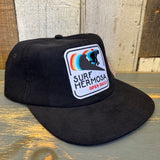 Hermosa Beach SURF HERMOSA ::: OPEN DAILY 6 Panel Micro Cord - Black