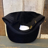 Hermosa Beach OBLIGATORY SUNSET 6 Panel Micro Cord - Black