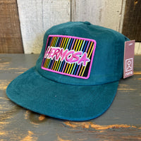 Hermosa Beach OBLIGATORY SUNSET 6 Panel Micro Cord - Deep Teal