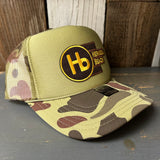 Hermosa Beach THE NEW STYLE Trucker Hat - CAMOUFLAGE Green/Light Loden/Green