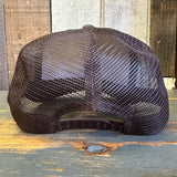 Hermosa Beach PIER AVE Foam Trucker Cap Hat - Brown/Khaki