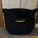 Hermosa Beach SURF HERMOSA :: OPEN DAILY Nylon/Cotton Blend Hat - Black