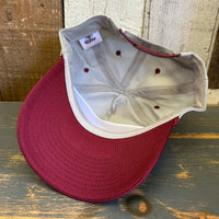 Hermosa Beach GOLF CARTS & YOGA PANTS 5-Panel Polyester Golf - Grey/Maroon
