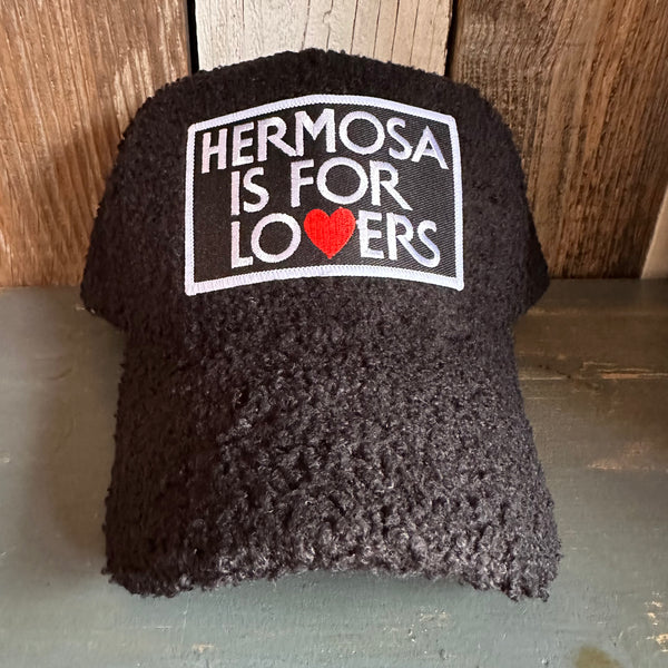 Hermosa Beach HERMOSA IS FOR LOVERS Sherpa Cap - Black