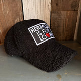 Hermosa Beach HERMOSA IS FOR LOVERS Sherpa Cap - Black