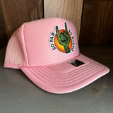 SO FAR :: SO BUENO High Crown Trucker Hat - Pink