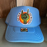 SO FAR :: SO BUENO High Crown Trucker Hat - Col. Blue