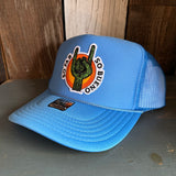 SO FAR :: SO BUENO High Crown Trucker Hat - Col. Blue