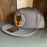 SO FAR :: SO BUENO Trucker Hat - Charcoal Grey (Flat Brim)