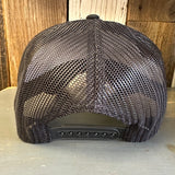 Hermosa Beach SUNBEAMS Premium Cork Low Profile Mesh Back Trucker Hat - (Black/Cork)