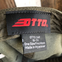 Hermosa Beach AS REAL AS THE STREETS - 6 Panel Low Profile Style Dad Hat with Velcro Closure - Olive Green