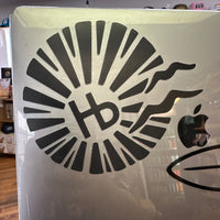 Large Window Car Decal Hermosa Beach - Classic Logo HB Sticker