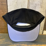 Hermosa Beach CLASSIC LOGO - "OTTO COMFY FIT" 6 Panel Mid Profile Baseball Cap - Black