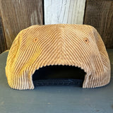 Hermosa Beach TAKE ME TO THE SHORE 90254 Corduroy Hat - Khaki Brown