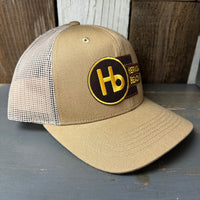 Hermosa Beach THE NEW STYLE - 6 Panel Trucker Hat - Camel/Khaki