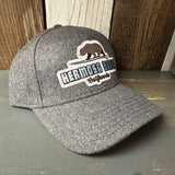 Hermosa Beach SURFING GRIZZLY BEAR - OTTO FLEX Baseball Cap - Heather Grey
