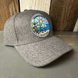 Hermosa Beach SHOREFRONT - OTTO FLEX Baseball Cap - Heather Black