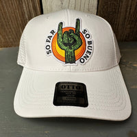 SO FAR :: SO BUENO - 6 Panel Low Profile Baseball Cap - White
