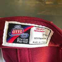 Hermosa Beach HIGH HEAT 6 Panel Mid Profile Baseball Cap - Maroon