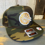 Hermosa Beach CLASSIC LOGO 6 Panel Snapback Hat - Camo