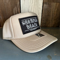 Hermosa Beach ROPER High Crown Trucker Hat (Khaki)