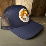 SOUTH BAY SUR (Navy Patch) 6 Panel Trucker Hat - Navy