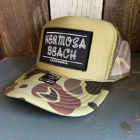 Hermosa Beach ROPER Trucker Hat - CAMOUFLAGE Green/Light Loden/Green