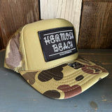 Hermosa Beach ROPER Trucker Hat - CAMOUFLAGE Green/Light Loden/Green
