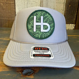 CALIFORNIA POPPY High Crown Trucker Hat - Grey
