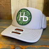 CALIFORNIA POPPY High Crown Trucker Hat - Grey