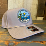 Hermosa Beach SHOREFRONT 5 Panel Mid Profile Baseball Cap - Grey
