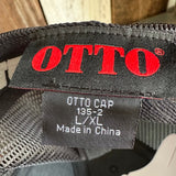 SOUTH BAY SURF (Navy Colored Patch) :: "OTTO FLEX" 6 Panel Low Profile Mesh Back Trucker Hat - Midnight Camo
