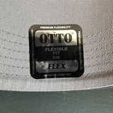 SOUTH BAY SURF (Navy Colored Patch) :: "OTTO FLEX" 6 Panel Low Profile Mesh Back Trucker Hat - Midnight Camo