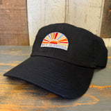 Hermosa Beach MUY HERMOSA 6 Panel Low Profile Style Dad Hat - Black