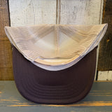 I ROCK, SILENTLY :: Trucker Hat - Brown/Khaki