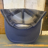CALIFORNIA POPPY High Crown Trucker Hat - Charcoal Grey
