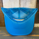 Hermosa Beach THE MECCA OF BEACH VOLLEYBALL Trucker Hat - Turquoise