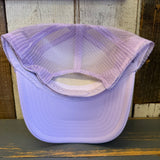 Hermosa Beach THE MECCA OF BEACH VOLLEYBALL Trucker Hat - Lavender