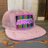 Hermosa Beach HERMOSA '84 Corduroy Hat - Hazy Pink