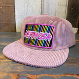 Hermosa Beach HERMOSA '84 Corduroy Hat - Hazy Pink