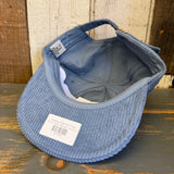 CALIFORNIA POPPY Corduroy Field Trip Hat - Slate Blue