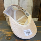 Hermosa Beach RETRO SUNSET Corduroy Field Trip Hat - Eggshell