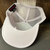 Hermosa Beach HERMOSA '84 Trucker Hat - White (Flat Brim)
