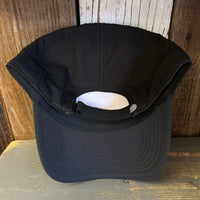 Hermosa Beach OBLIGATORY SUNSET - 6 Panel Low Profile Baseball Cap - Black