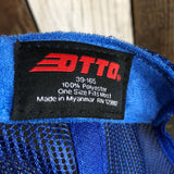 SO FAR :: SO BUENO High Crown Trucker Hat - Royal Blue (Curved Brim)